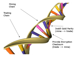 Double Helix Blockchain